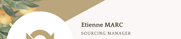 Etienne MARC Sourcing Manager
